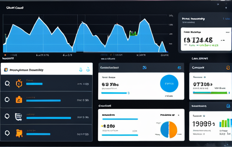 **
* **Prompt:** Cloud security dashboard, SIEM interface, showing centralized logs from AWS, Azure, and GCP. Focus on threat detection and unified visibility.
**